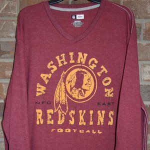 Vintage Washington Redskins Long Sleeve T-Shirt Size Adult 2XL NFL Apparel XXL